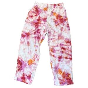 Ann Taylor 100% Viscose Tie Waist Pull On Pant sz S